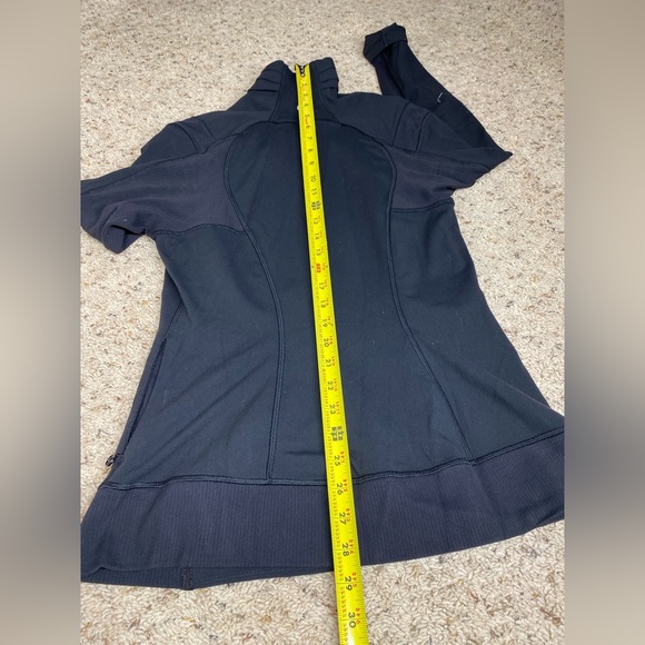 Lululemon Bhakti Yoga Jacket Black Womens Sz 8 - Picture 12 of 13